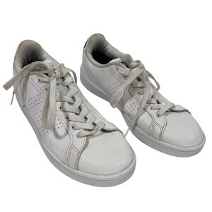 Adidas NEO Womens 10 Cloudfoam Memory Footbed Low Top Lace Up Sneakers Shoes